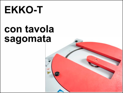 Fasciapallet a tavola rotante modello EKKO-T - Noxon