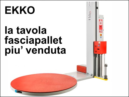 Fasciapallet a tavola rotante modello EKKO - Noxon